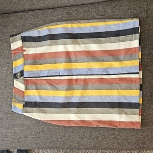 Listicle corduroy skirt